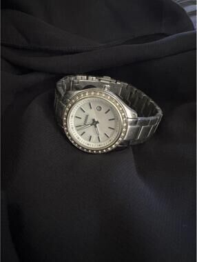 Fossil Women's Stainless Steel Watch with Crystal Accents ES